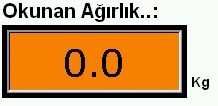 It indicates the values read from the sensors and the desired value is set from this page. Sensörden gelen karışım bilgisi.