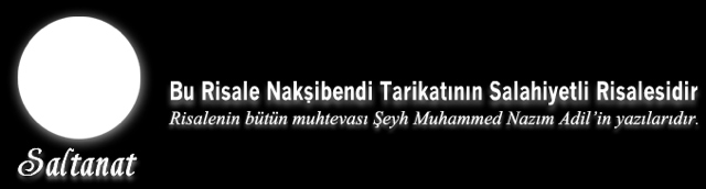 İNSANIN TARİFİ Şeyh Muhammed Nazım El-Hakkani En-Nakşibendi Hazretlerinin 12 Mayıs 2013 Sohbeti, Meded Meded Ya Rical'Allah meded.