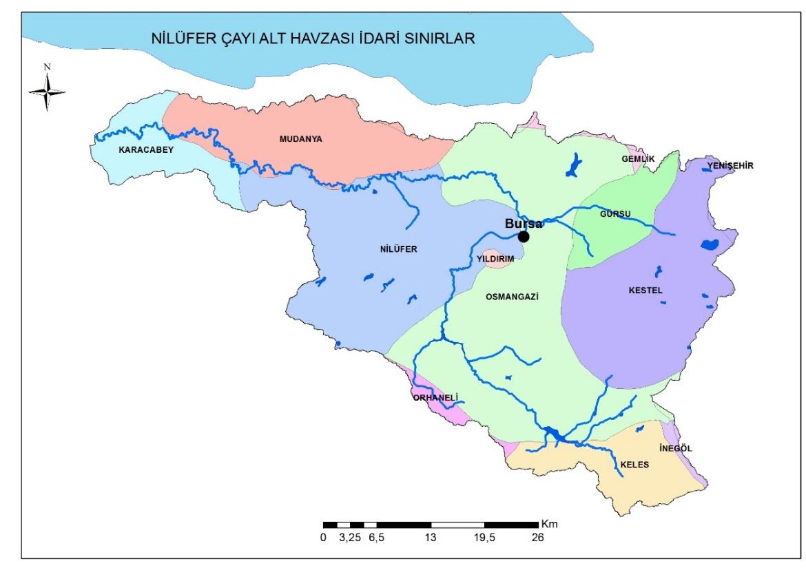 Nilüfer Çayı Alt Havzası Genel