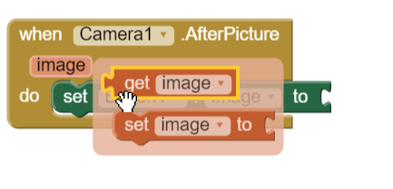BiyoKatalog uygulaması Düğme Resminin Fotoğraf iledeğiştirilmesi Ardından Set Button1.Image to bolğuna get image parametresini ekleyelim.
