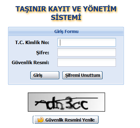 Taşınır Kayıt ve