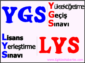 GENEL BİLGİLER YGS-LYS sistemi 2 aşamalı sınavlardan oluşan bir sistemdir.