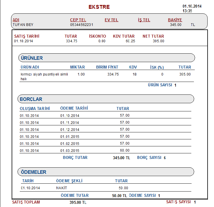 11. butonuna tıklayarak seçmiş olduğumuz