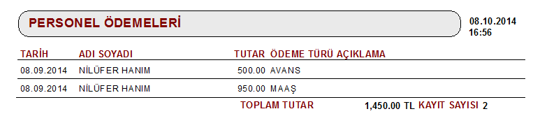 2. butonuna tıklayarak 3. butonuna tıklayarak seçmiş olduğunuz bir ödemeyi silebilirsiniz. 4.