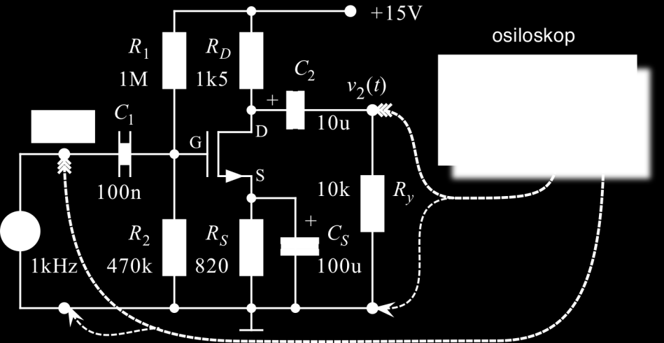 5.5 SORULAR 1. Şekil 5-1 deki devrede kaynak direnci neden konmuştur? Bu direnç olmazsa ne olur? Çeşitli açılardan (Çalışma noktasının kararlılığı, Kazanç, Çıkıştan alınabilecek en yüksek gerilim, v.