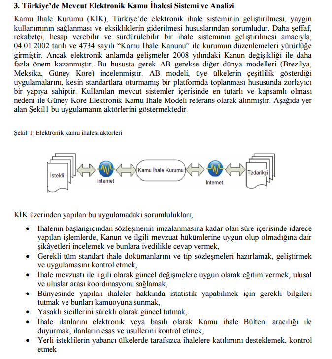 TÜRKİYE DE ELEKTRONİK KAMU İHALE SİSTEMİNDE KURUMSAL YÖNETİM VE BİRLİKTE