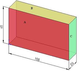 2.1.1.4. Separatör Plakalarının Referans Yüzeylerinin İşlenmesi Aşağıda yapım resimleri (Şekil 2.20) verilen separatör üst ve alt yarım plakası (dişi plaka) D 1.