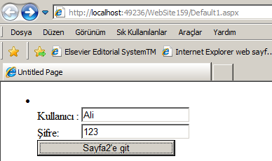 Cookie lere benzemekle birlikte daha küçük ölçekli verilerin oturum boyunca saklanmasını sağlayan değişken tanımlamasıdır. Session sayesinde kullanıcıya ait verileri oturum boyunca kullanabiliriz.