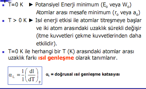 Atomlar Arasi Mesafe