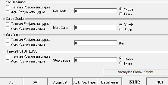 Bu durumda, sistem, değişkenlerin alabileceği her değer için ayrı bir test yapar ve tüm test sonuçlarını bir tablo halinde size verir.