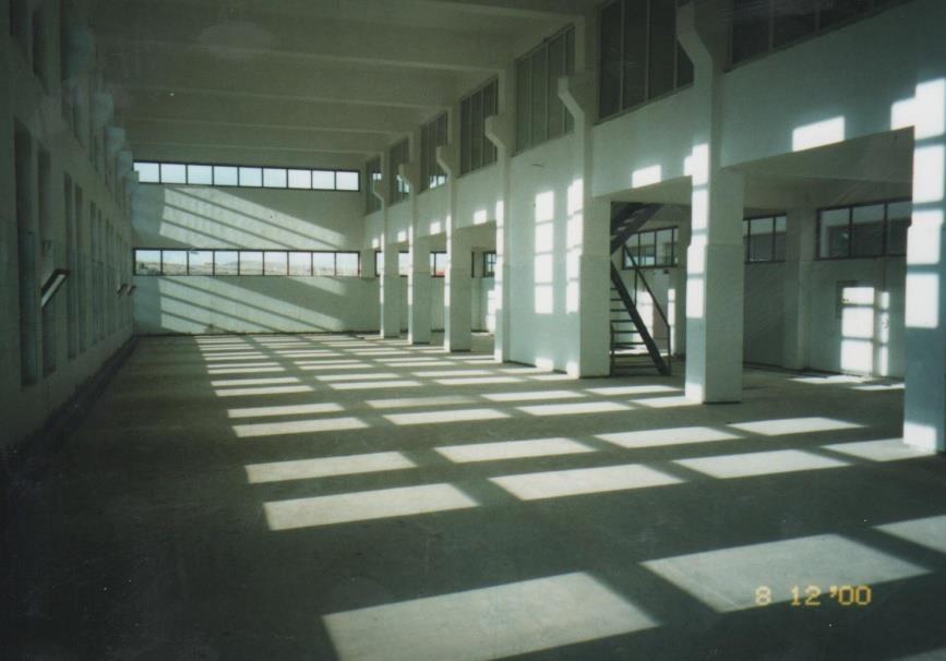 Bölümümüzün kullandığı laboratuvar kısımlarının inşaatı 1997 yılında
