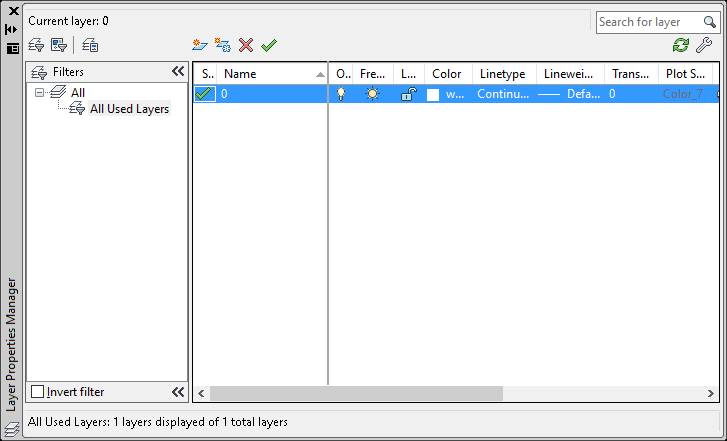 AutoCAD 2014 Kullanımı Layer (Katman) Komutları LAYER (KATMAN OLUŞTURMA) Layer (Katman) komutuyla oluşturulan katmanlar ile ekrandaki çizgileri yada daha başka işlemlerin istenildiğinde