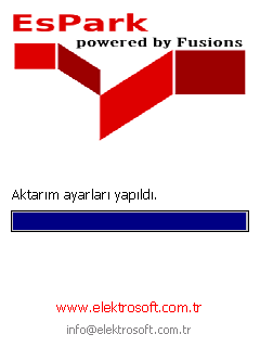 3 2. AÇILIŞ EKRANI (Splash Form) Espark programı açıldığında ekrana gelen ilk formdur.