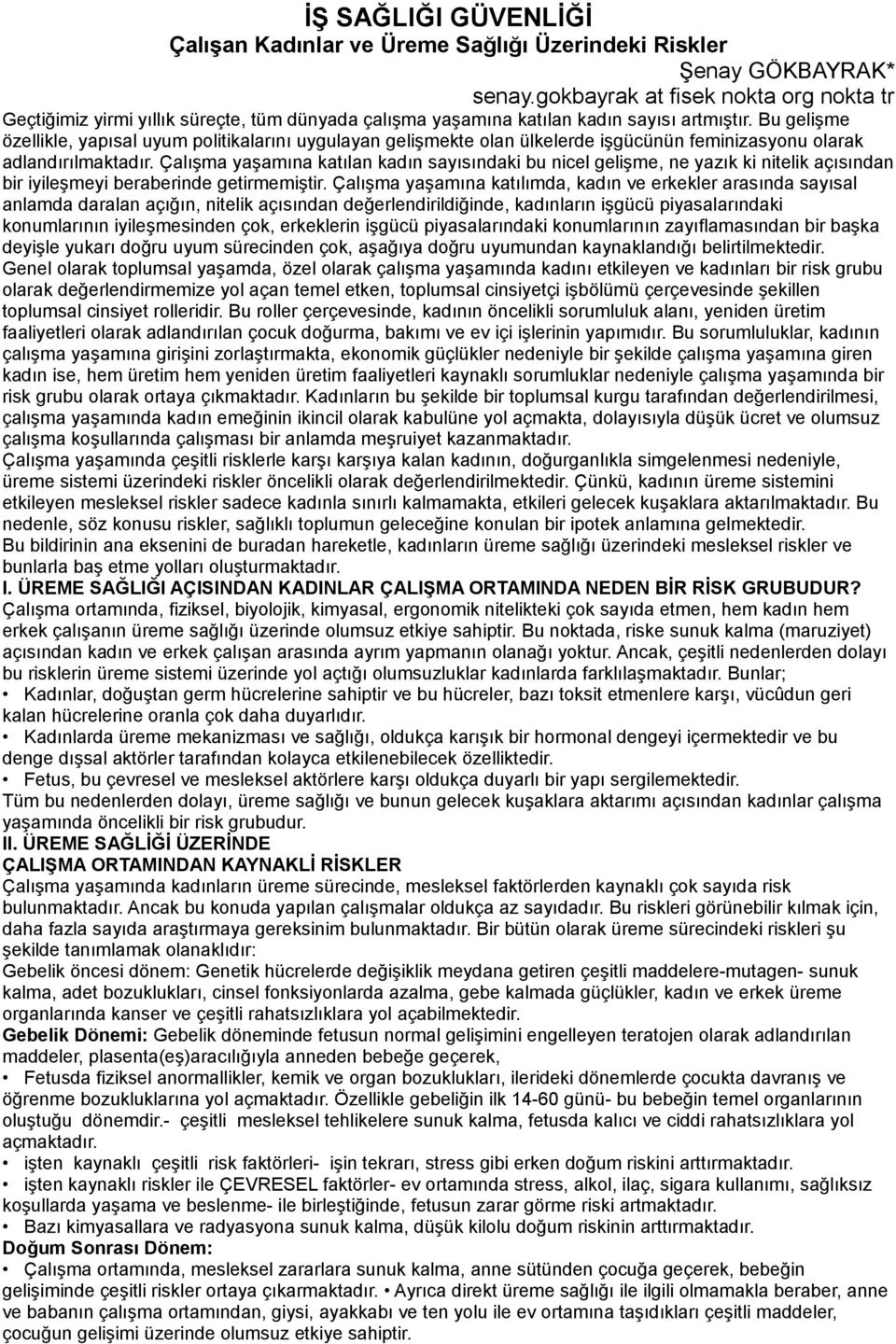 Bu gelişme özellikle, yapısal uyum politikalarını uygulayan gelişmekte olan ülkelerde işgücünün feminizasyonu olarak adlandırılmaktadır.