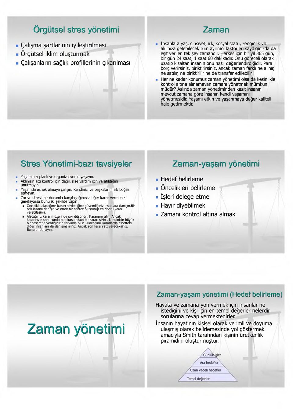 Onu göreceli olarak uzatıp kısaltan insanın onu nasıl değerlendirdiğidir. Para borç verirsiniz, biriktirirsiniz, ancak zaman farklı ne alınır, ne satılır, ne biriktirilir ne de transfer edilebilir.