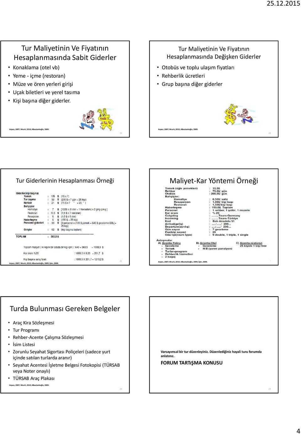 Yöntemi Örneği Arpacı, 2007; Mısırlı, 2010; Albustanlıoğlu, 2009, İşler, 2008. 21 Arpacı, 2007; Mısırlı, 2010; Albustanlıoğlu, 2009; İşler, 2008.