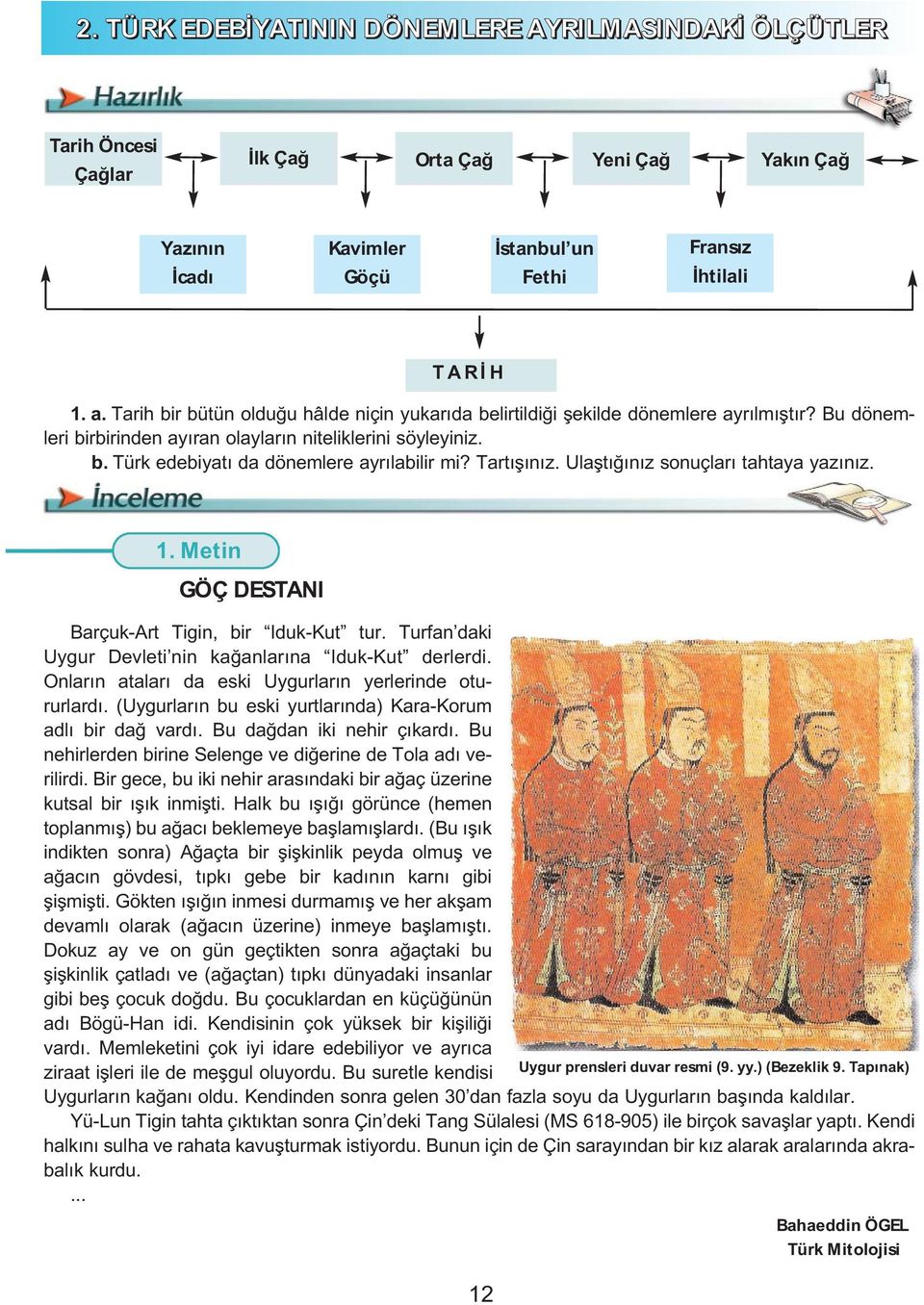 Metin Sen bilürsen bir haber virsen gerek Yûsuf'un ahvâlini bilmen gerek... Erzurumlu Kadý Darîr Kýssa-i Yûsuf ARABA SEVDASI - Kahvaltýný getireyim mi beyim? - Ýstemem.