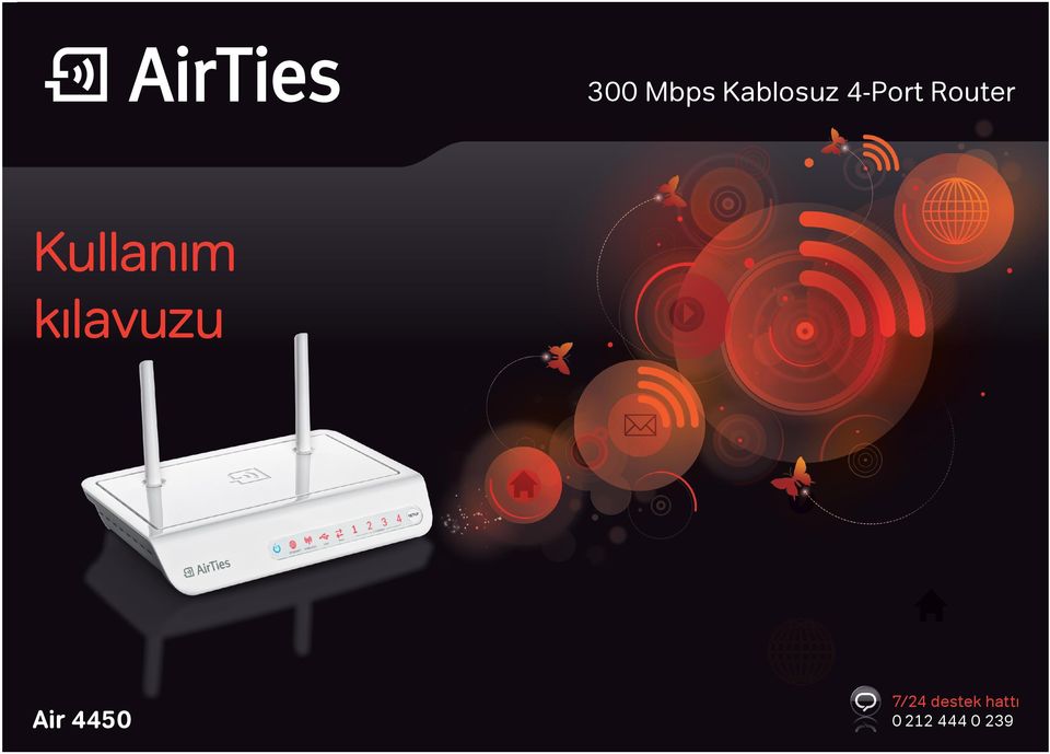 Kullanım kılavuzu Air 4450