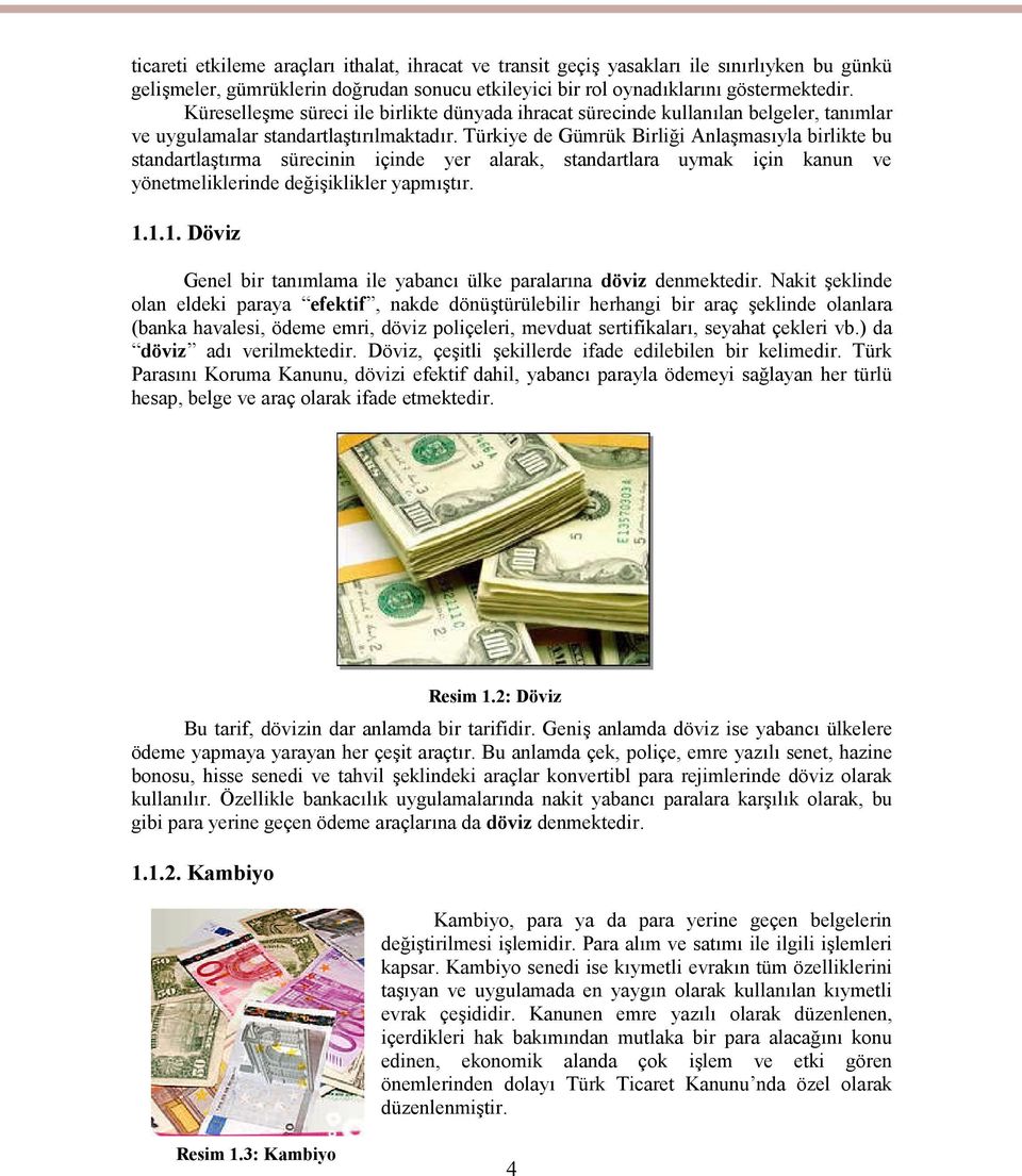 Türkiye de Gümrük Birliği Anlaşmasıyla birlikte bu standartlaştırma sürecinin içinde yer alarak, standartlara uymak için kanun ve yönetmeliklerinde değişiklikler yapmıştır. 1.