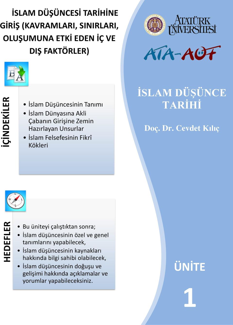 TARİHİ Doç. Dr.