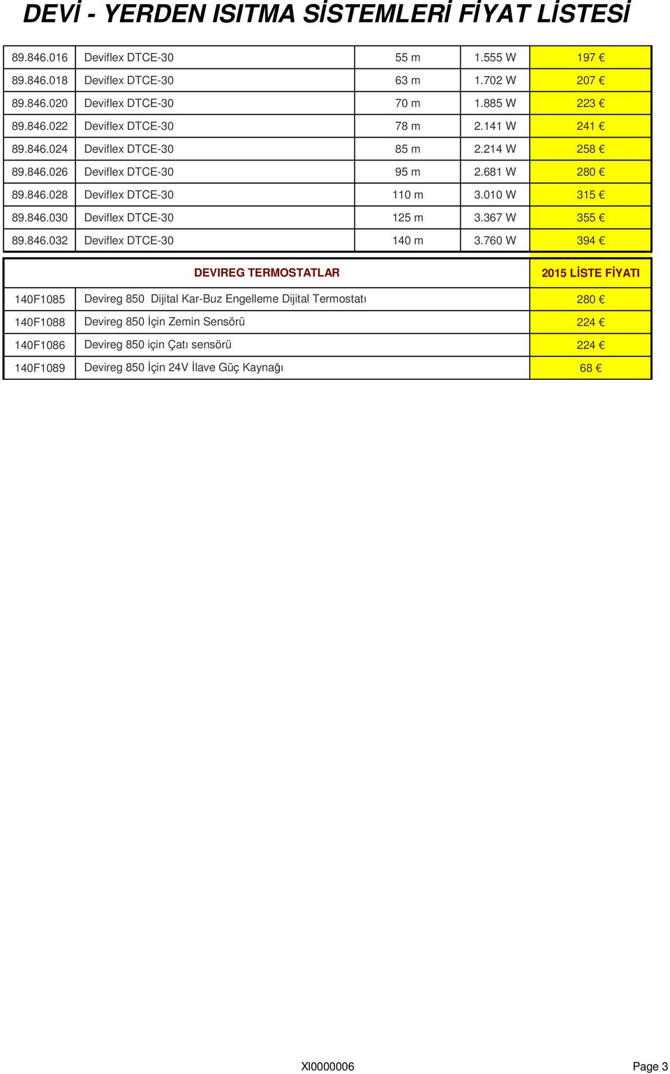 367 W 355 89.846.032 Deviflex DTCE-30 140 m 3.