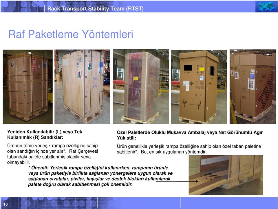 * Önemli: Yerleşik rampa özelliğini kullanırken, rampanın ürünle veya ürün paketiyle birlikte sağlanan yönergelere uygun olarak ve sağlanan cıvatalar, çiviler, kayışlar