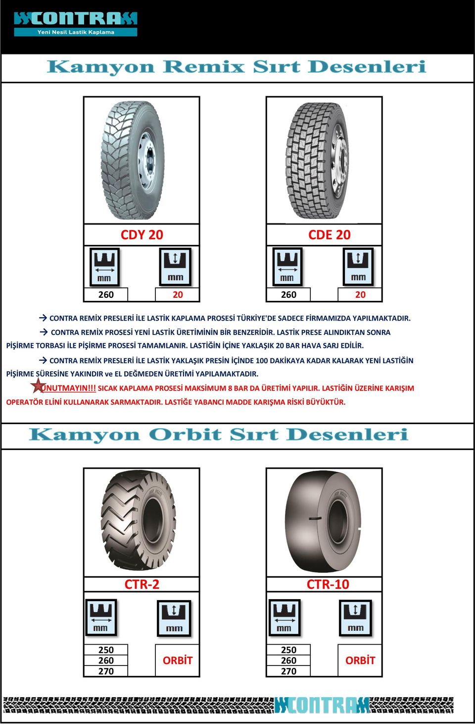 LASTİĞİN İÇİNE YAKLAŞIK 20 BAR HAVA SARJ EDİLİR.