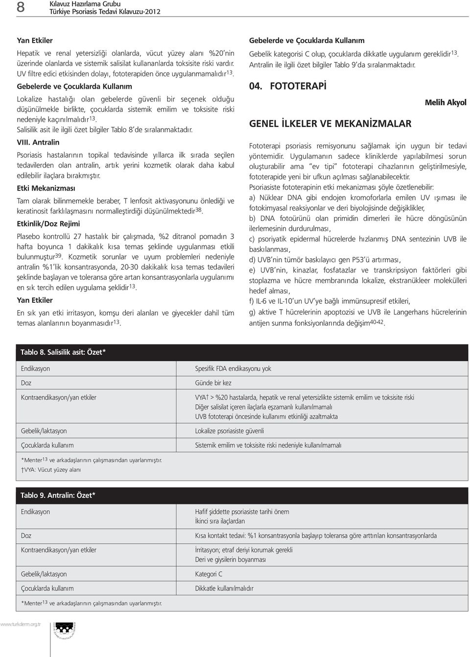 Gebelerde ve Çocuklarda Kullanım Lokalize hastalığı olan gebelerde güvenli bir seçenek olduğu düşünülmekle birlikte, çocuklarda sistemik emilim ve toksisite riski nedeniyle kaçınılmalıdır 13.