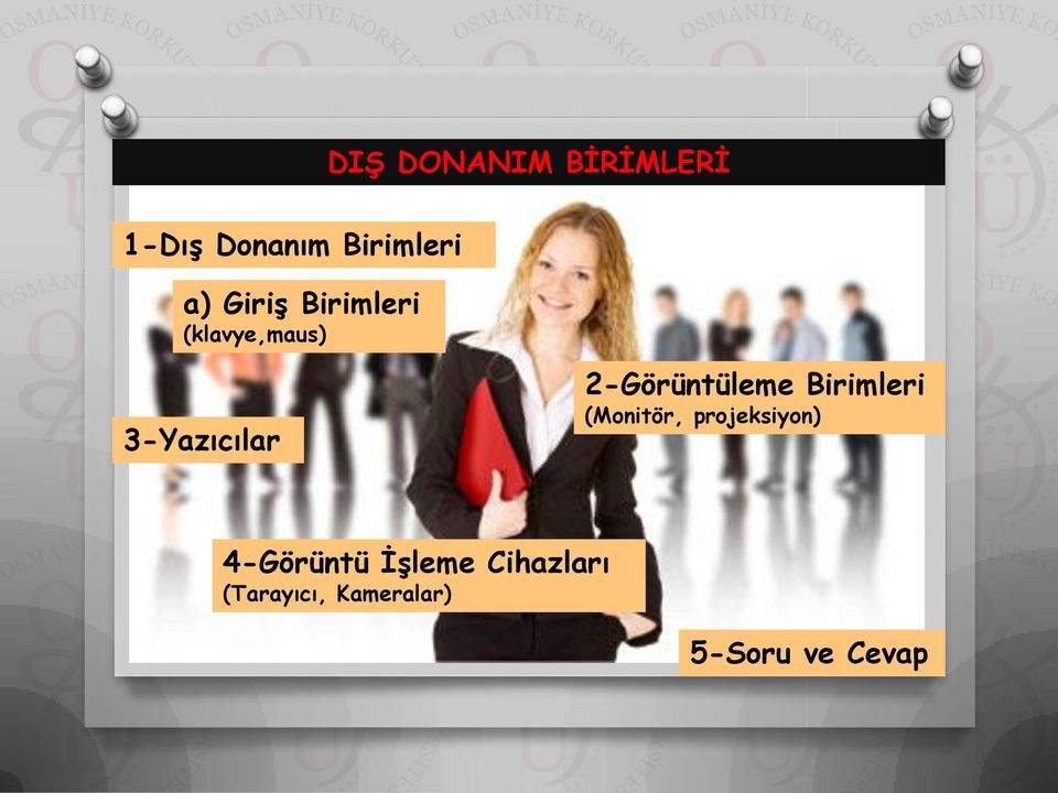 2-Görüntüleme Birimleri (Monitör, projeksiyon)