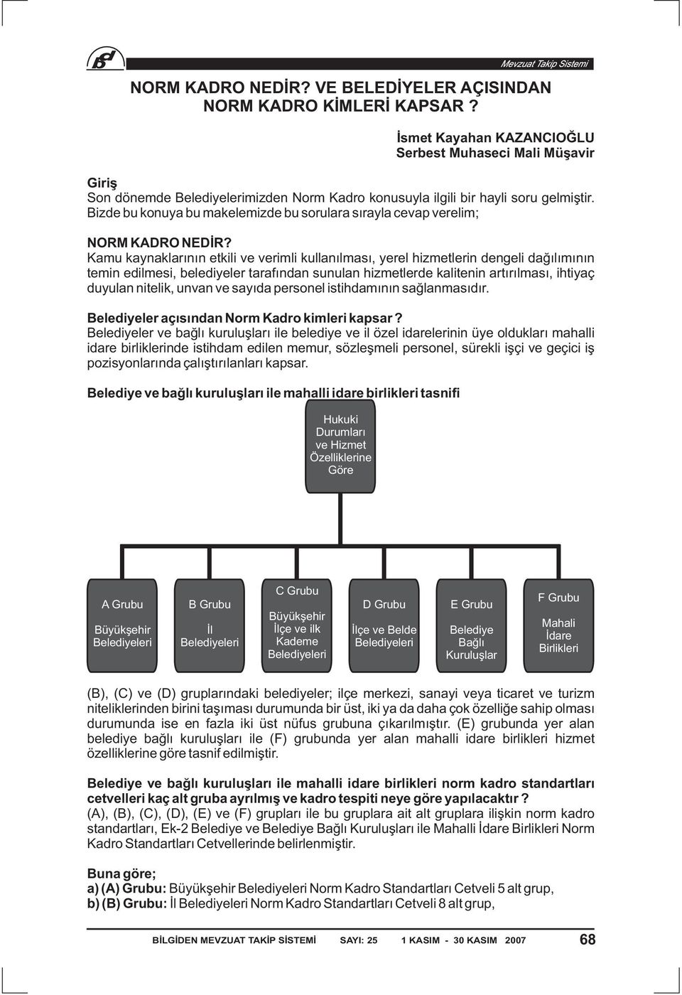 Bizde bu konuya bu makelemizde bu sorulara sırayla cevap verelim; NORM KADRO NEDİR?