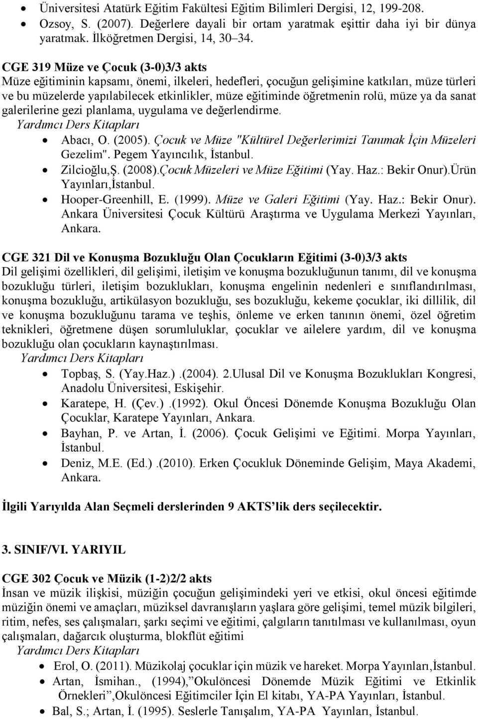 öğretmenin rolü, müze ya da sanat galerilerine gezi planlama, uygulama ve değerlendirme. Abacı, O. (2005). Çocuk ve Müze "Kültürel Değerlerimizi Tanımak İçin Müzeleri Gezelim".