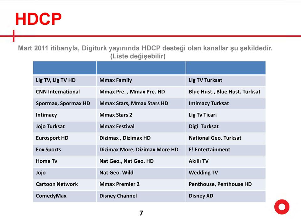 Turksat Spormax, Spormax HD Mmax Stars, Mmax Stars HD Intimacy Turksat Intimacy Mmax Stars 2 Lig Tv Ticari Jojo Turksat Mmax Festival Digi Turksat Eurosport HD