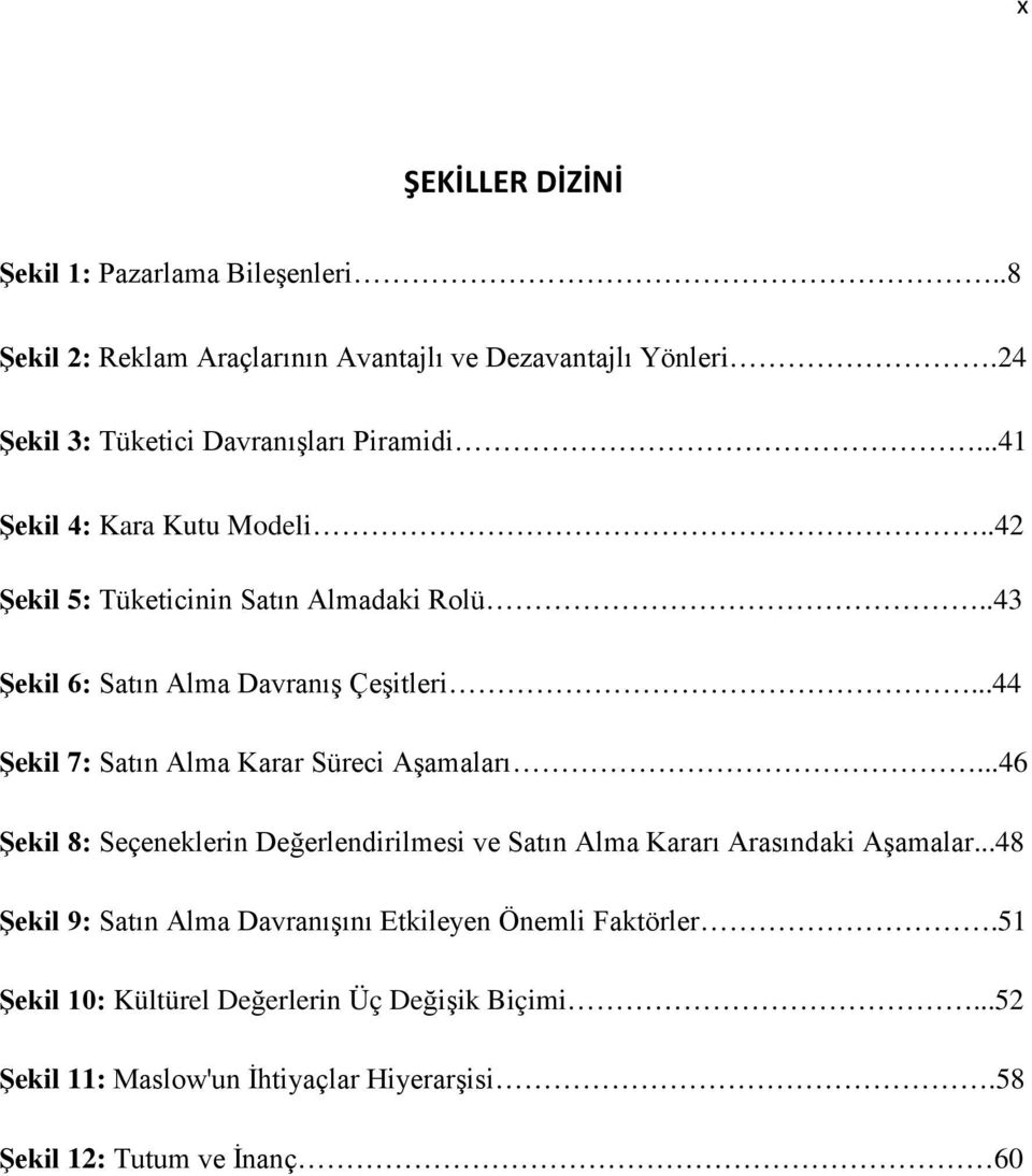 .43 Şekil 6: Satın Alma Davranış Çeşitleri...44 Şekil 7: Satın Alma Karar Süreci Aşamaları.