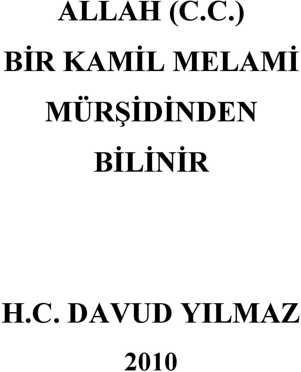 MELAMİ