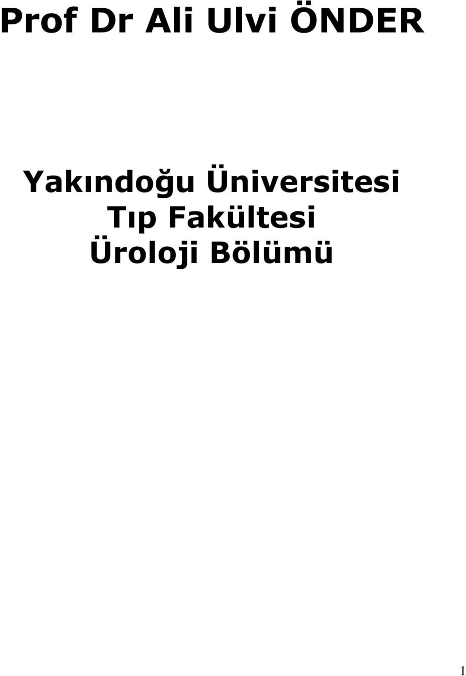 Üniversitesi Tıp