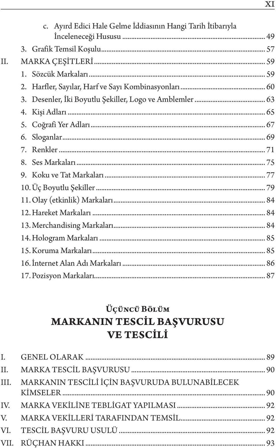 Ses Markaları... 75 9. Koku ve Tat Markaları... 77 10. Üç Boyutlu Şekiller... 79 11. Olay (etkinlik) Markaları... 84 12. Hareket Markaları... 84 13. Merchandising Markaları... 84 14.