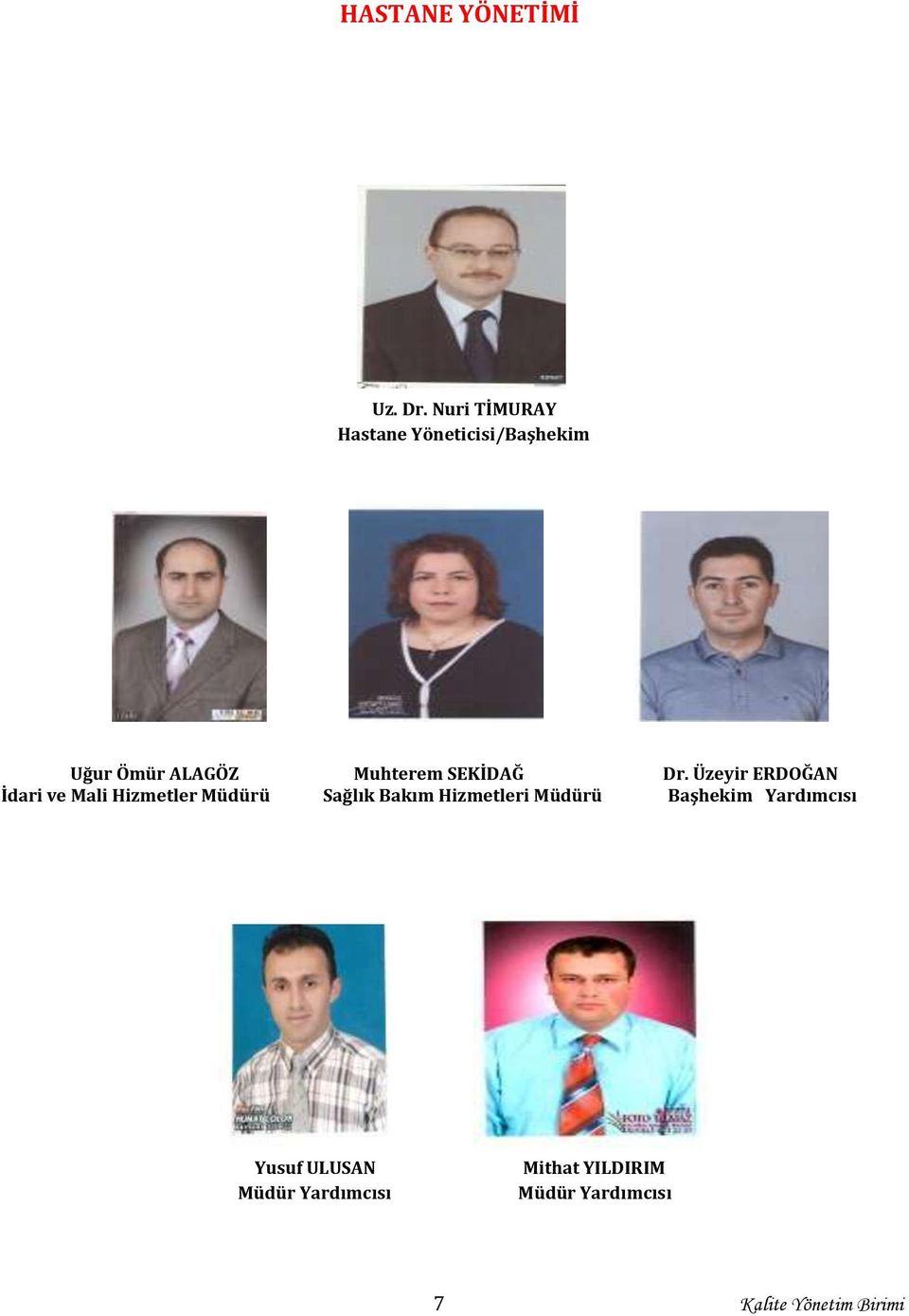 SEKİDAĞ Dr.