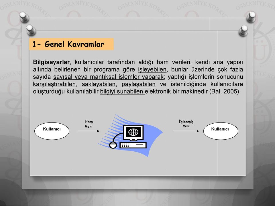 yaparak; yaptığı işlemlerin sonucunu karşılaştırabilen, saklayabilen, paylaşabilen ve istenildiğinde