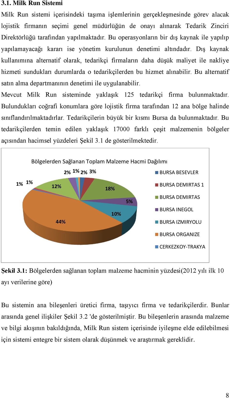 Dış kaynak kullanımına alternatif olarak, tedarikçi firmaların daha düşük maliyet ile nakliye hizmeti sundukları durumlarda o tedarikçilerden bu hizmet alınabilir.