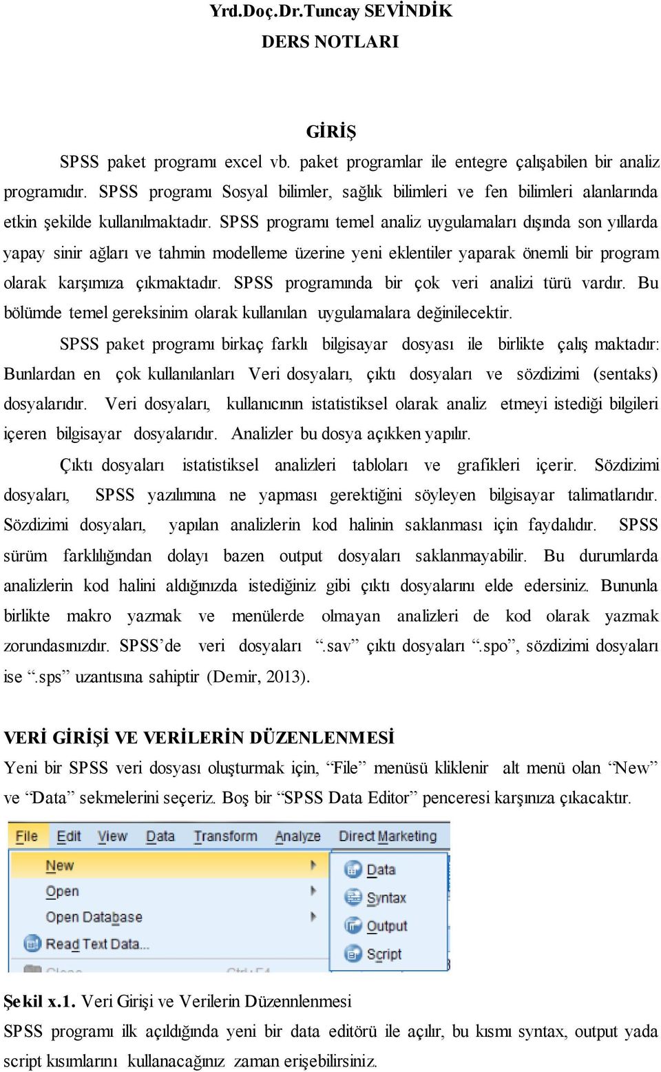 SPSS programı temel analiz uygulamaları dışında son yıllarda yapay sinir ağları ve tahmin modelleme üzerine yeni eklentiler yaparak önemli bir program olarak karşımıza çıkmaktadır.