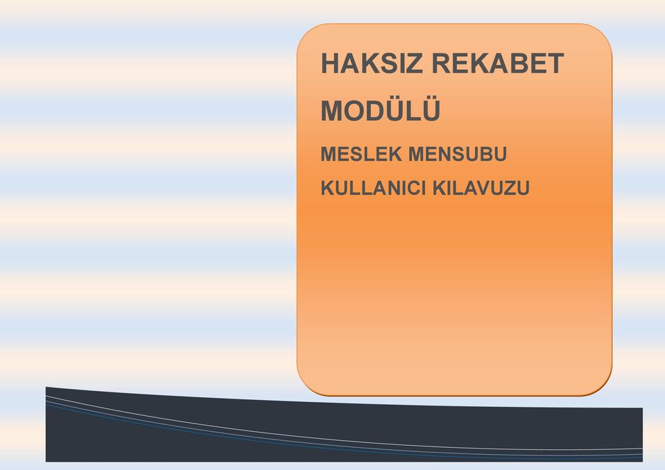 MODÜLÜ MESLEK