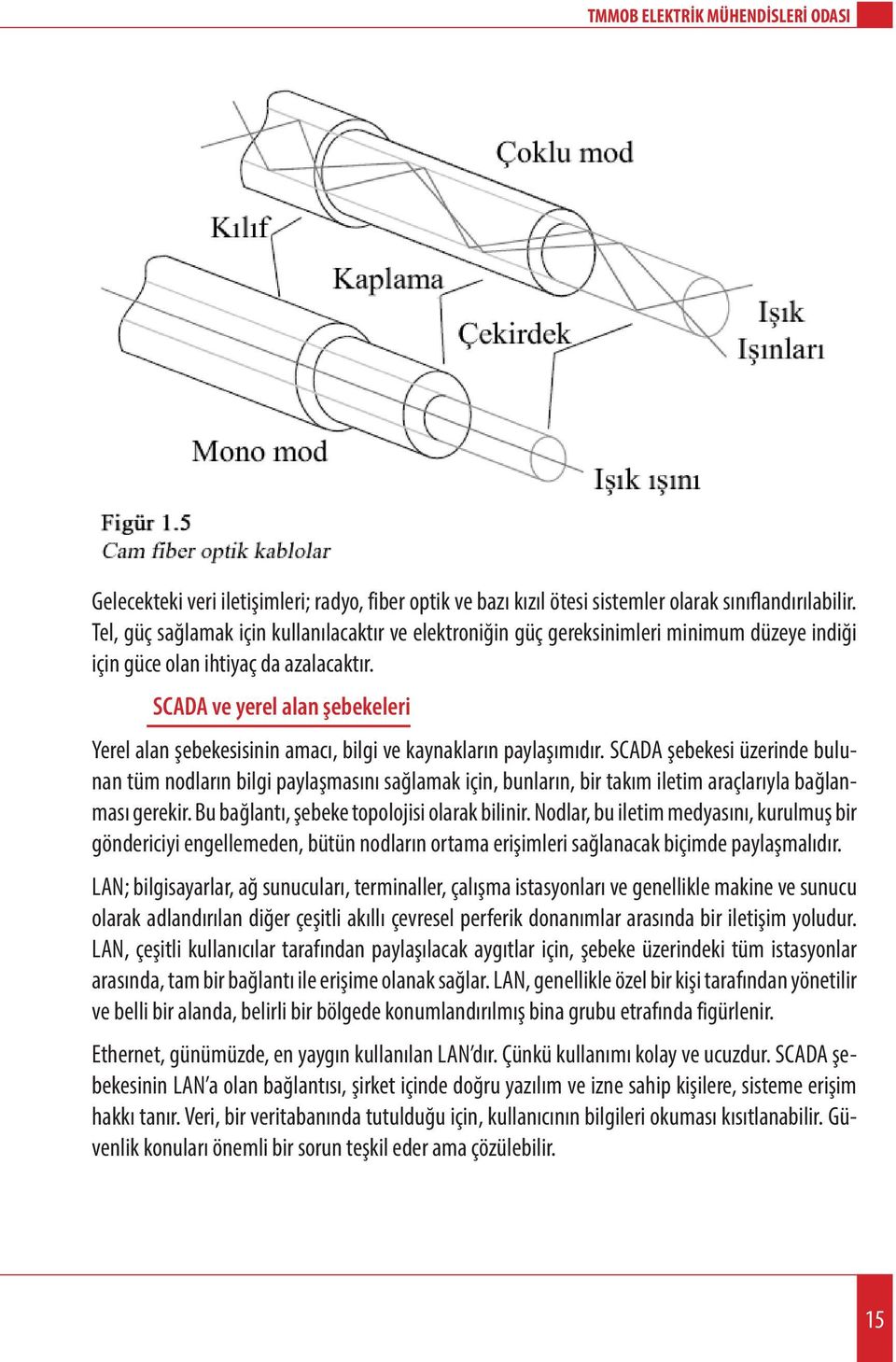 SCADA ve yerel alan şebekeleri Yerel alan şebekesisinin amacı, bilgi ve kaynakların paylaşımıdır.