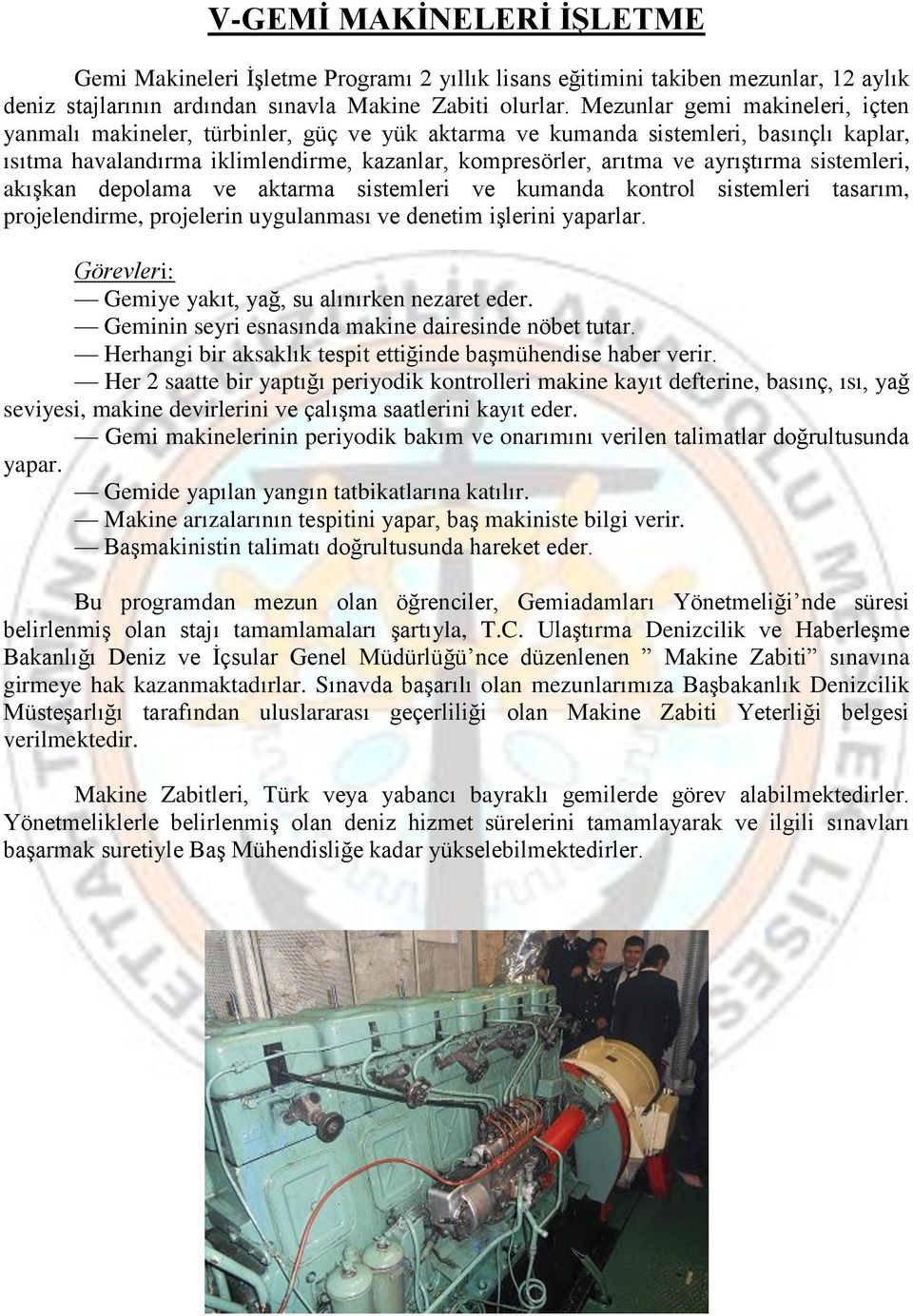 ayrıştırma sistemleri, akışkan depolama ve aktarma sistemleri ve kumanda kontrol sistemleri tasarım, projelendirme, projelerin uygulanması ve denetim işlerini yaparlar.