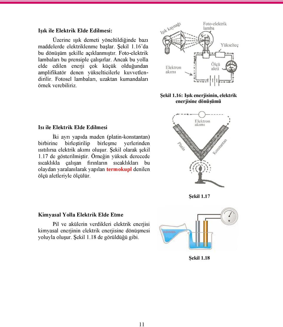 Fotosel lambaları, uzaktan kumandaları örnek verebiliriz. Şekil 1.