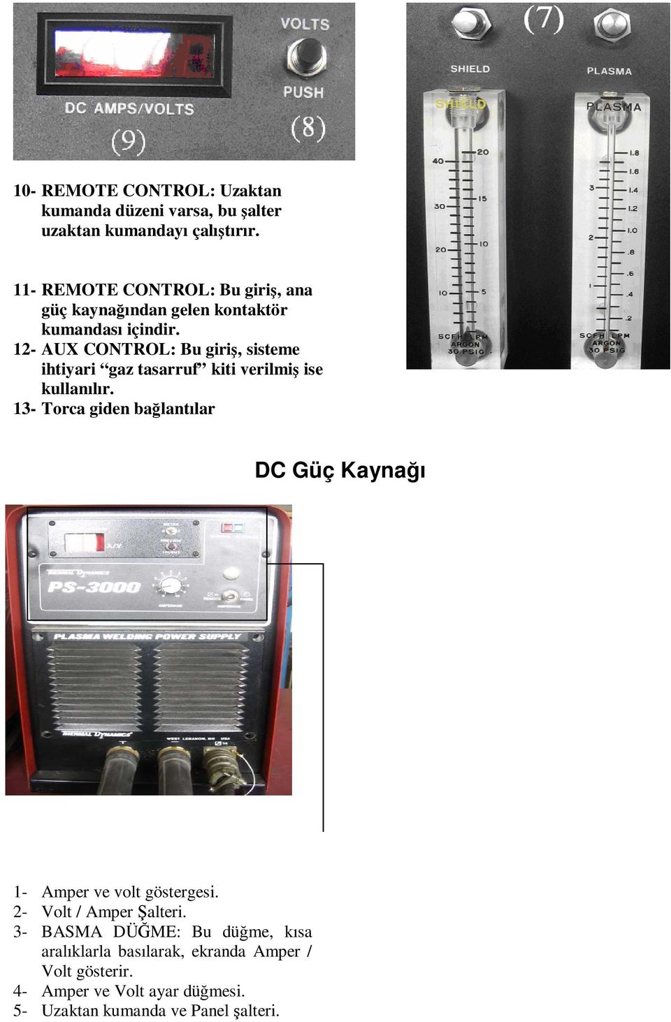 12- AUX CONTROL: Bu giriş, sisteme ihtiyari gaz tasarruf kiti verilmiş ise kullanılır.