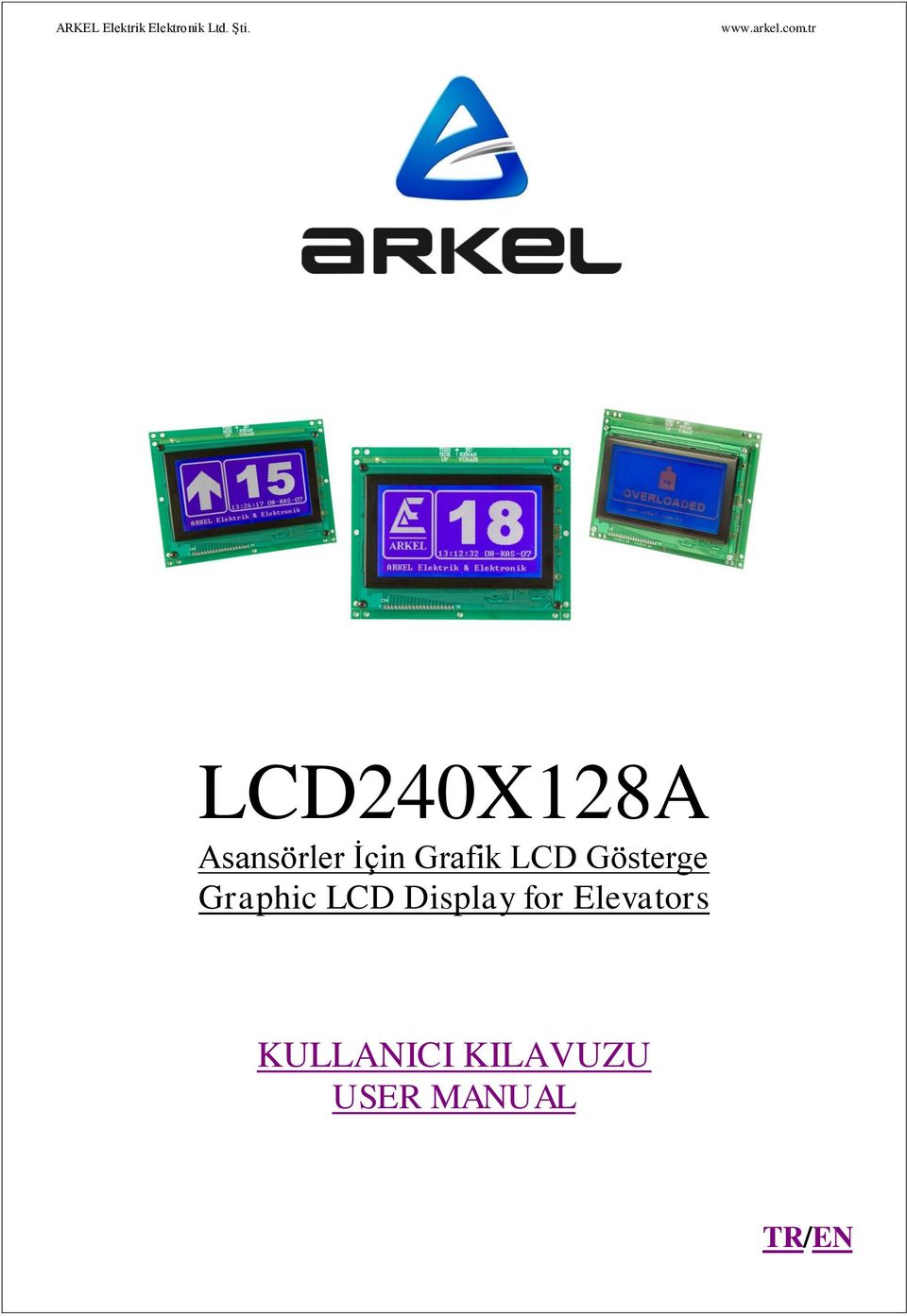 LCD Display for Elevators