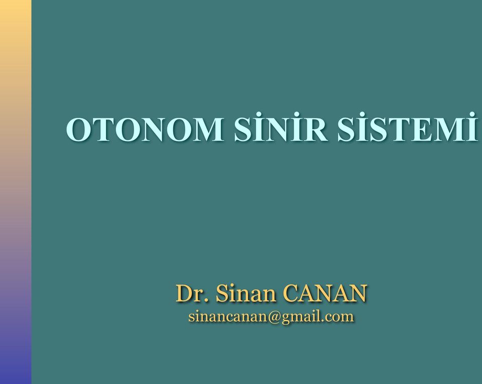 Sinan CANAN