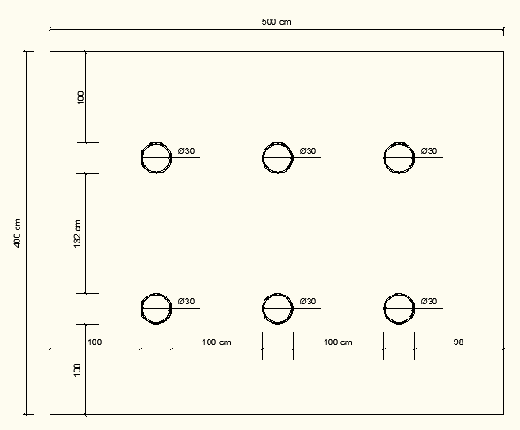 Şekil 2. Deneme parseli ve lizimetrelerin yerleştirilme düzeneği Δ = Buhar basıncı eğrisinin eğimi, kpa C -1 γ = Psikometrik katsayı, kpa C -1 Şekil 3.
