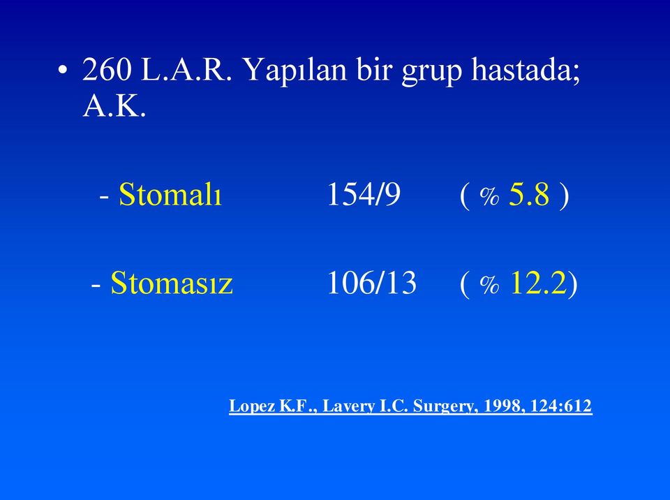 - Stomalı 154/9 ( % 5.