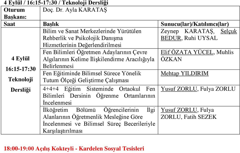 Bilimleri Öğretmen Adaylarının Çevre Algılarının Kelime İlişkilendirme Aracılığıyla Belirlenmesi Fen Eğitiminde Bilimsel Sürece Yönelik Tutum Ölçeği Geliştirme Çalışması 4+4+4 Eğitim Sisteminde